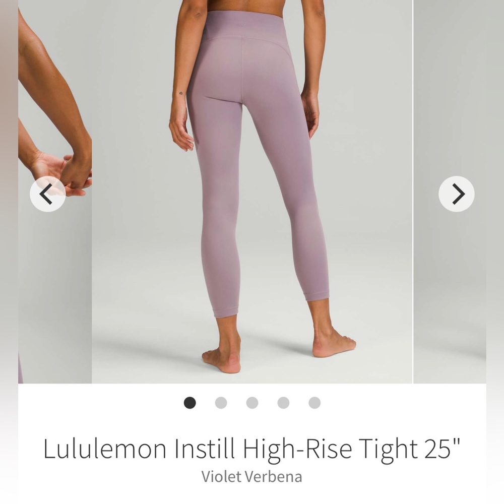 Lululemon Instill 25” - Violet Verbana - 10